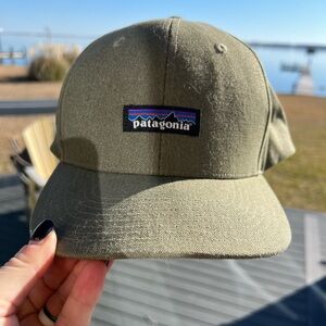 Olive Green Patagonia Hat OneSize